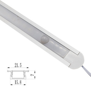 Gondola Shelving Led Hard Strip Recessed Linear Light 12V 24V Motion Sensor Furniture Cabinet Night Lamp