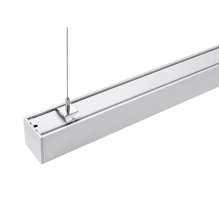 Home Office Studio School Shopping Mall Hospital Lighting DALI Dimming Linkable Ceiling Pendant Led Linear Light