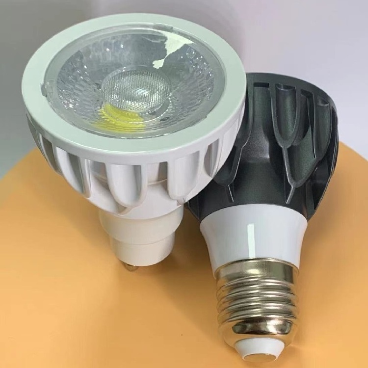 Aluminum Shell 12W Par20 E27 E26 Screw PAR Lights Ceiling COB Spotlight Downlight Small Led Spot Light