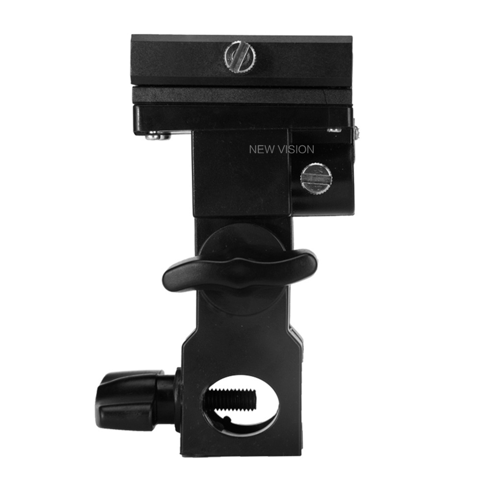 B Type Flash Hot Shoe Adapter Trigger Umbrella Holder Swivel Light Stand Bracket