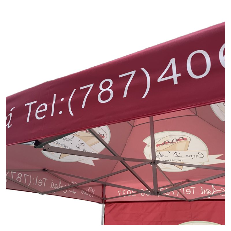 3x3 Aluminum Trade Show Exhibition Event Party Marquee Canopy Pop Up Custom Printed Tent