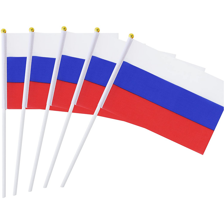 Hand Held Russians Stick Flag Mini National Country Flags