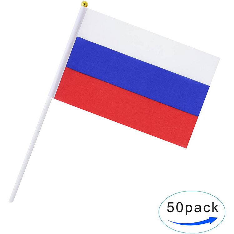 Hand Held Russians Stick Flag Mini National Country Flags