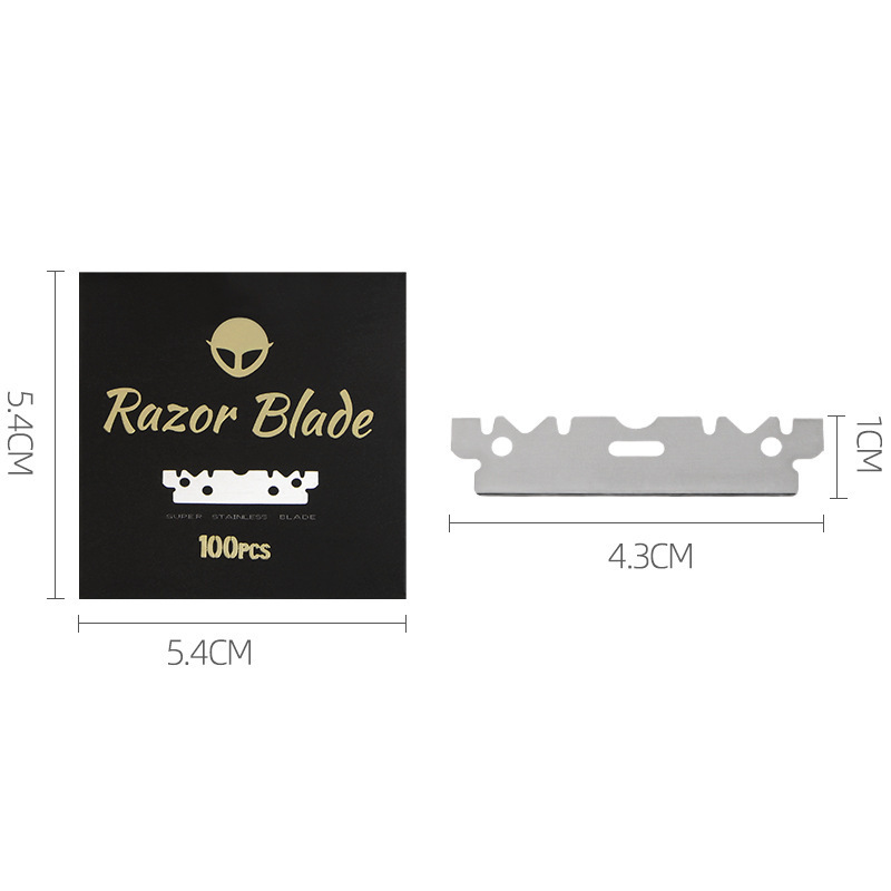 Ready To Ship Single Edge Razor Blades Stainless Steel High Quality Thickness Razor Blades For Men Beard Cutting Use