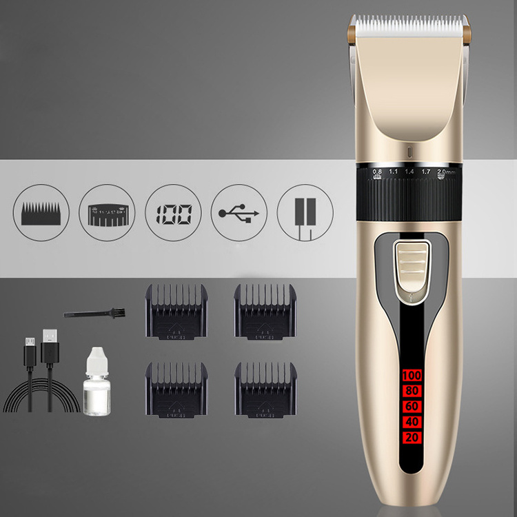 Europe best selling professional barber electric cordless body hair cutting trimmer machine hair clipper for men