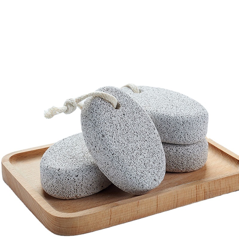 Factory Volcanic Pumice Stones For Body And Foot Scrubber Oval Shape Pumice Stones Scrubber Bulk