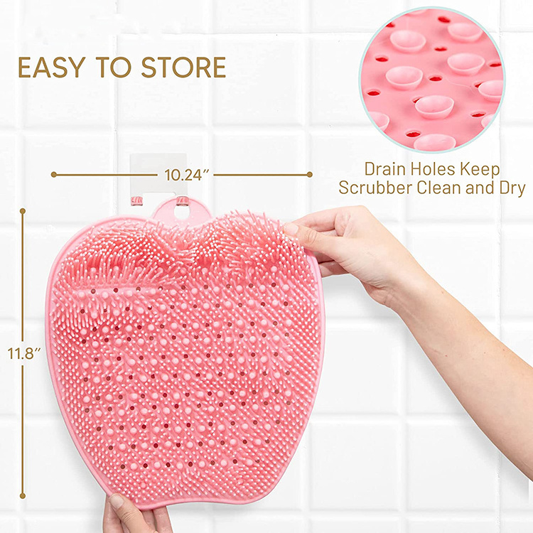 New arrival silicone foot scrubber massage high quality wholesale foot massager scrubbers shower foot massager scrubber