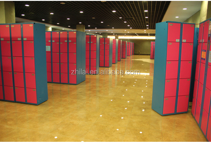 ZHILAI Electronic Barcode and RFID Locker for school / shipping mall / supermarket/ gym locker