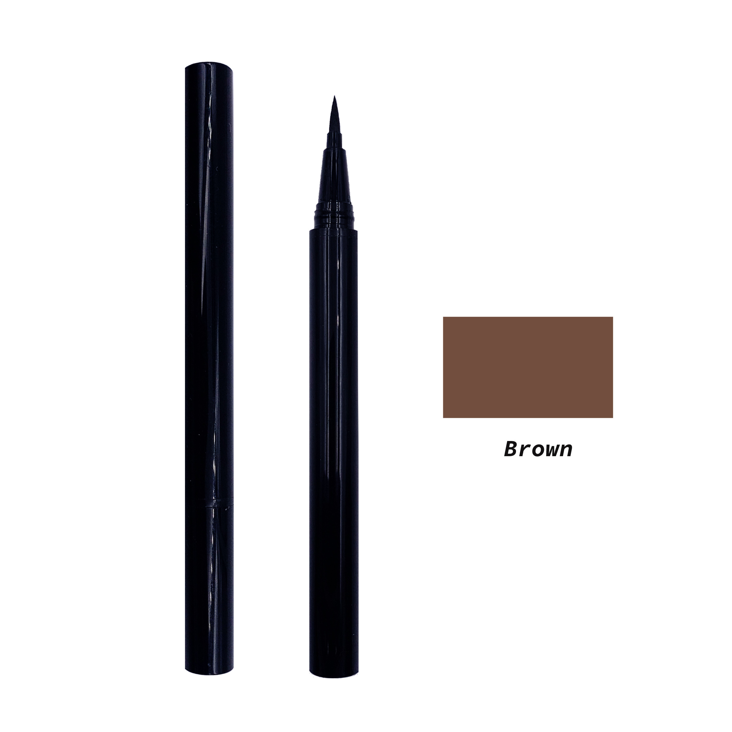 Waterproof lash glue brown water activated eyeliner custom eyeliner glue and magnetic magic eyeliner