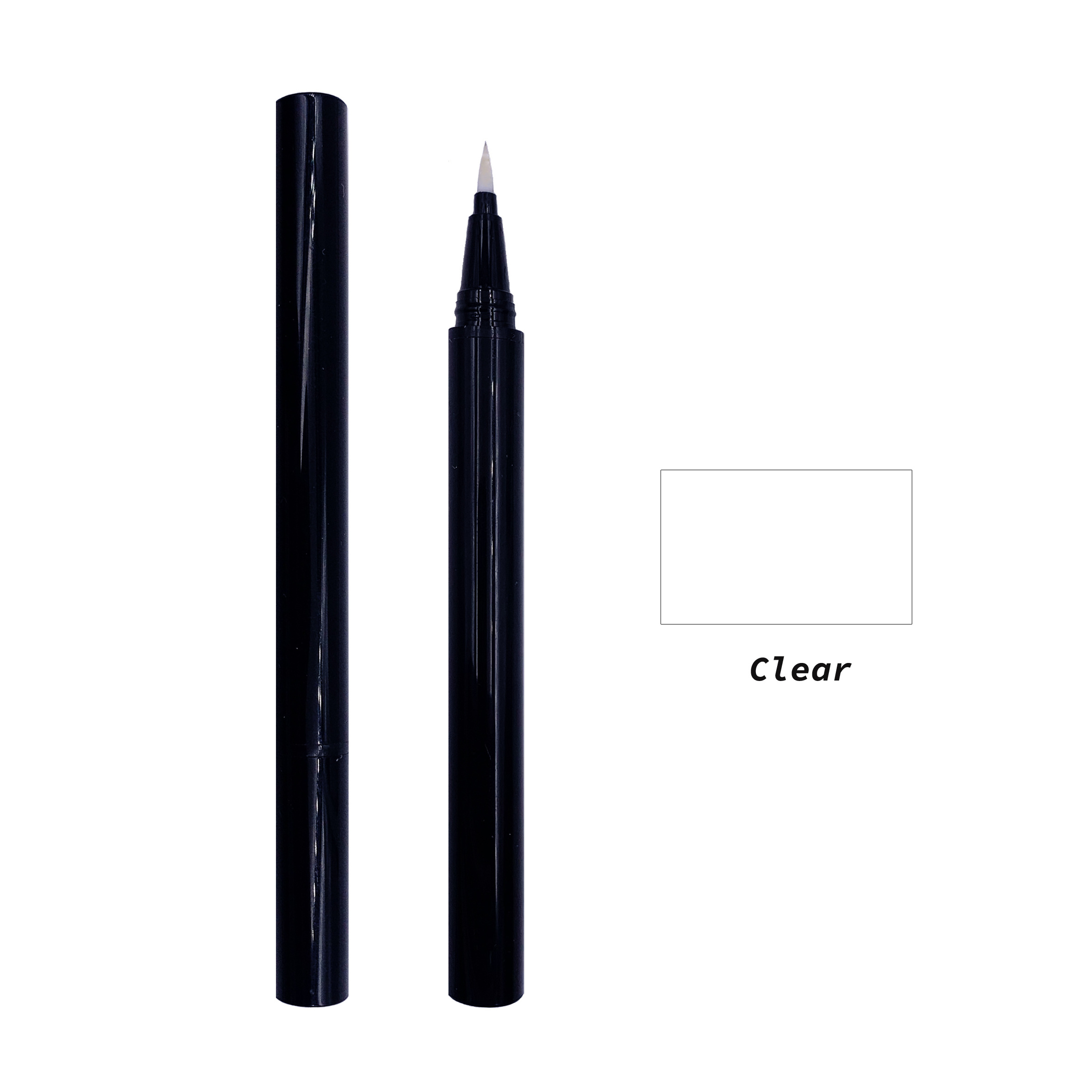 Waterproof lash glue brown water activated eyeliner custom eyeliner glue and magnetic magic eyeliner