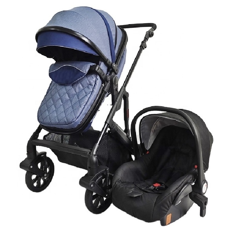 Children's car can sit baby stroller  3 in 1 on the baby toy with  four-wheel stroller baby cars