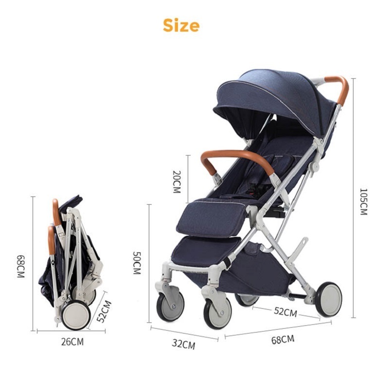 Hot Luxury rubber  Wheels High quality New Design baby doll stroller 2 in 1 with car seat