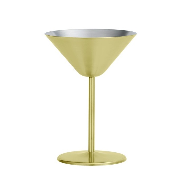 food grade stainless steel bar martini beverage cocktail glasses cup wine glasses