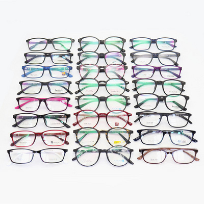 Wholesale Promotional factory price Cheap Glasses Mens TR90 Eyeglasses Frames Spectacle Small Squared Optical Frames