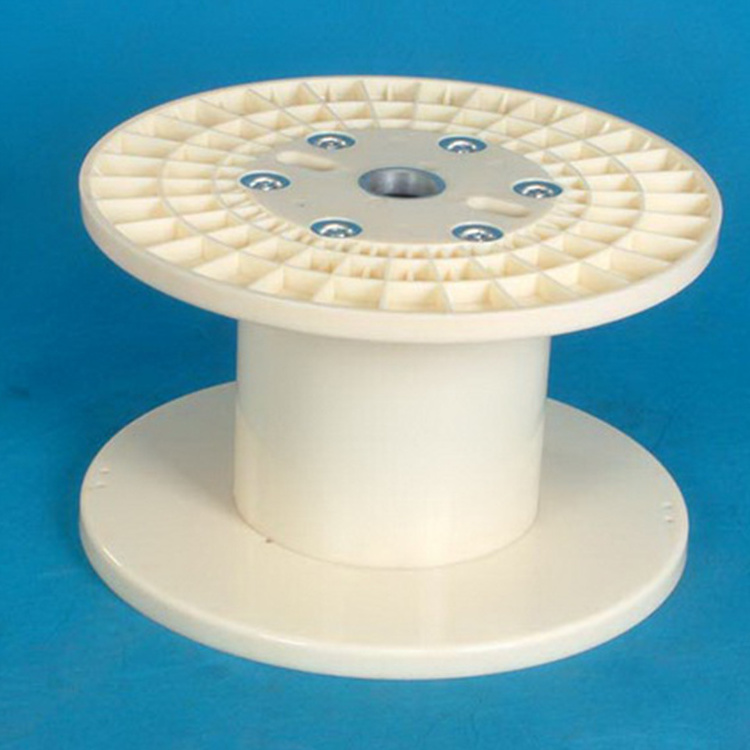 Flange OD 74MM Plastic Spool For Braiding Machine