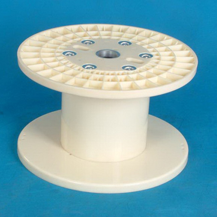 Flange OD 74MM Plastic Spool For Braiding Machine