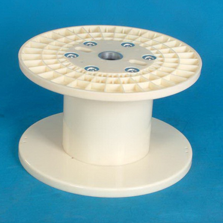 Flange OD 74MM Plastic Spool For Braiding Machine