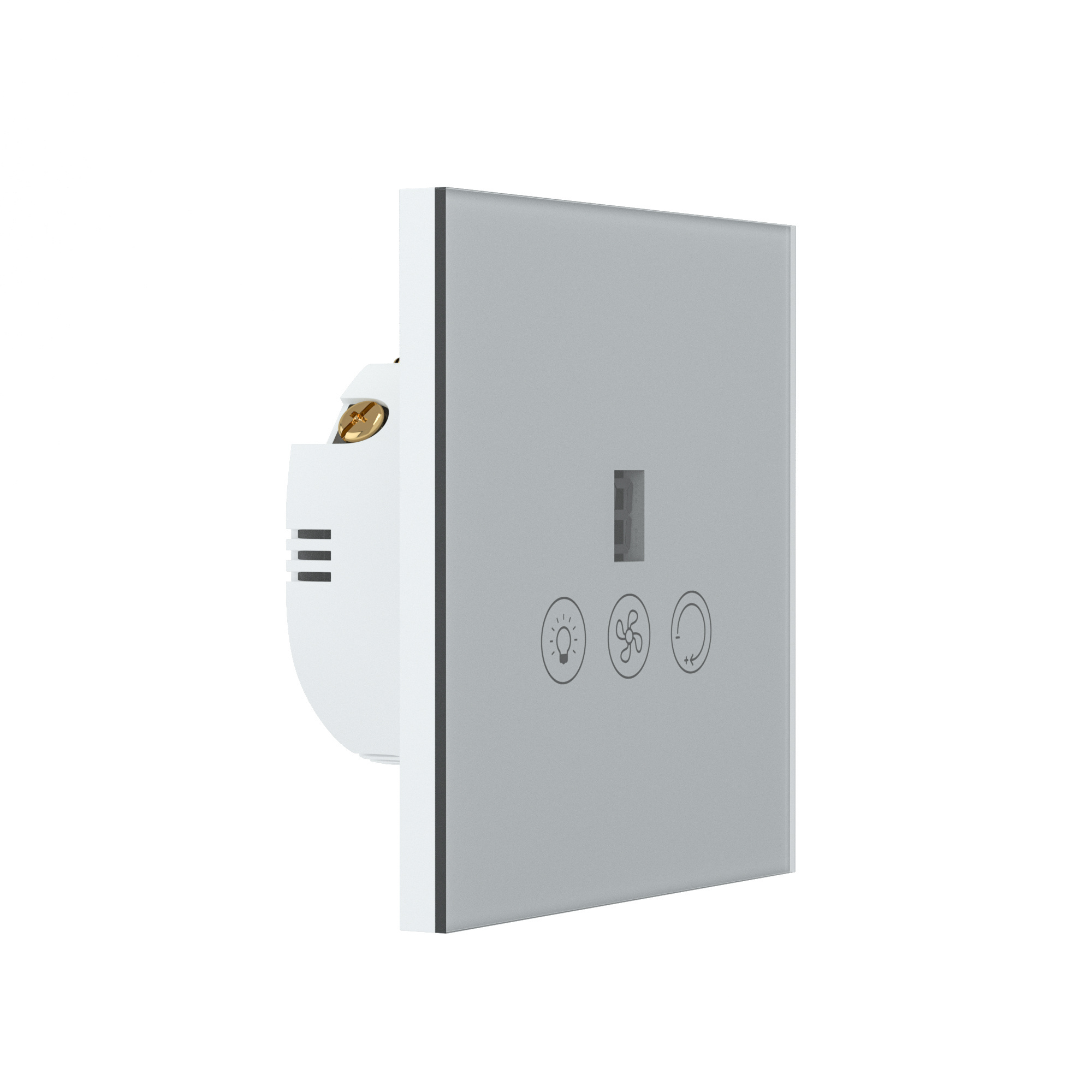 Tuya Smart Touch Wall Switch for Fan and Light WiFi Smart Voice Control Ceiling Fan Light Switch