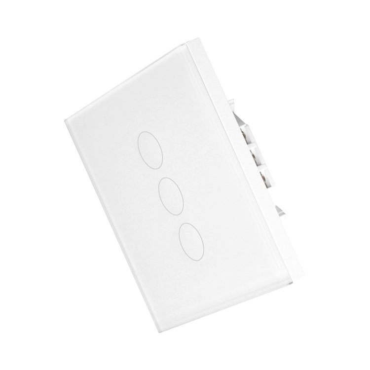 Tuya Smart Home WiFi/Zigbee Wall Switch Touch interruptor Alexa Voice Control Light Switch