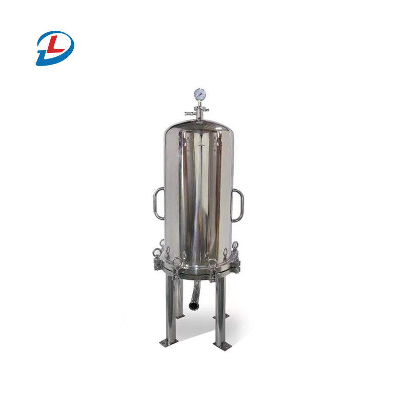 Stainless Steel Multi Bag Filter Housing 120m3/hr Bag Filter Water Treatment