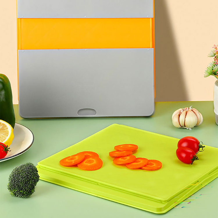 Plastic Portable Detachable Cutting Board Kitchen Gadgets Foldable Chopping Blocks  For Kitchen