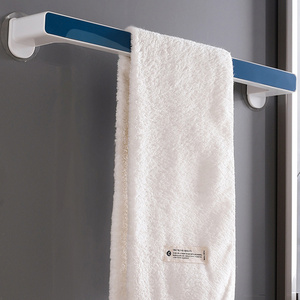 Sesame Cheap Factory Price Wall Mounted Non-Drilling Single Slippers Rack Towel Holder Towel Bar