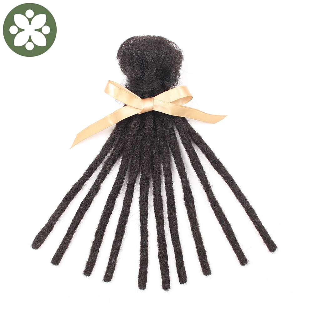 Wholesale 100%  Hand Knitting Natural Dreadlocks Hair Afro Braiding Wigs