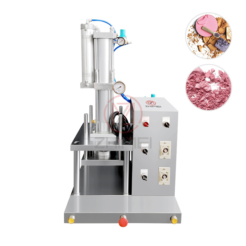 Cosmetic Powder Press Machine Eye Shadow Pressing Machine Provided Hydraulic System Booster Cylinder laboratory grinder mill