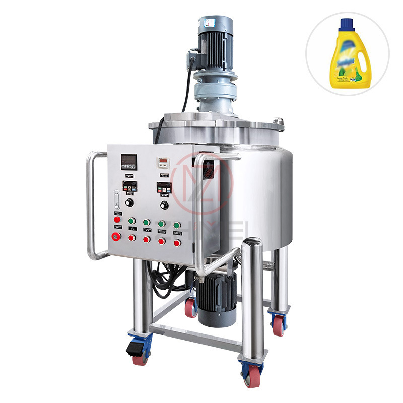 Mixing Machine Liquid Making Cream Tanks Paints Lotion Soap Reactor Prices Heating Ointment Mixer Liquid Detergent Mixer