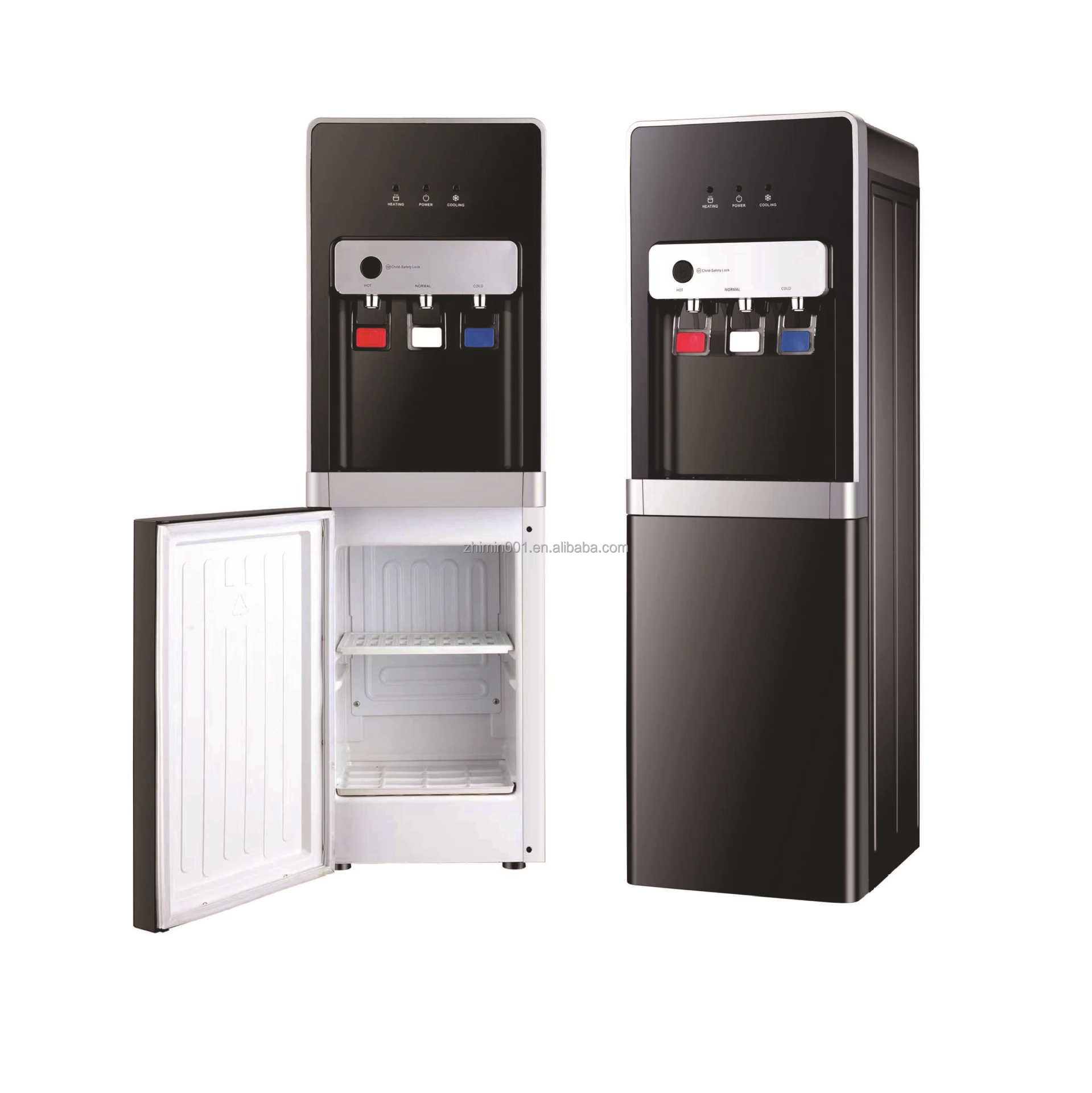 12V 24V Hot Cold Plastic Cabinet Fridge Stand Hotel Solar Panel DC Water Dispenser YLRS-B40