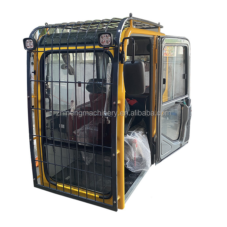 Construction Equipment Excavator Driver Cabin Assembly