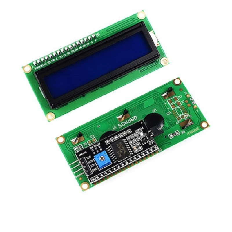 LCD1602 Blue Backlight Screen DC 5V 1602 16X2 Character LCD Display Module With IIC i2C Interface for Arduinos