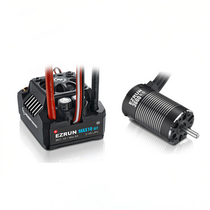 Hobbywing EZRUN Max10 120A ESC Brushless ESC 1/10 SCT RC Hobby Truck MAX10-SCT 120A connector for 1:10 RC Car