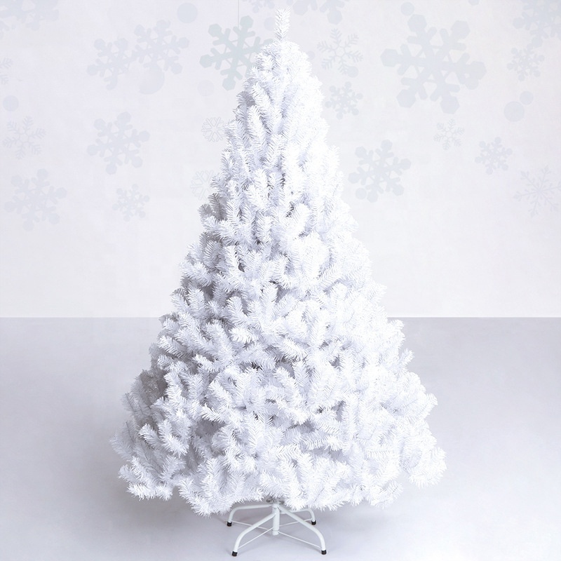 Flocking Christmas tree white encryption snow spray pencil simulation Christmas tree creative scene decoration