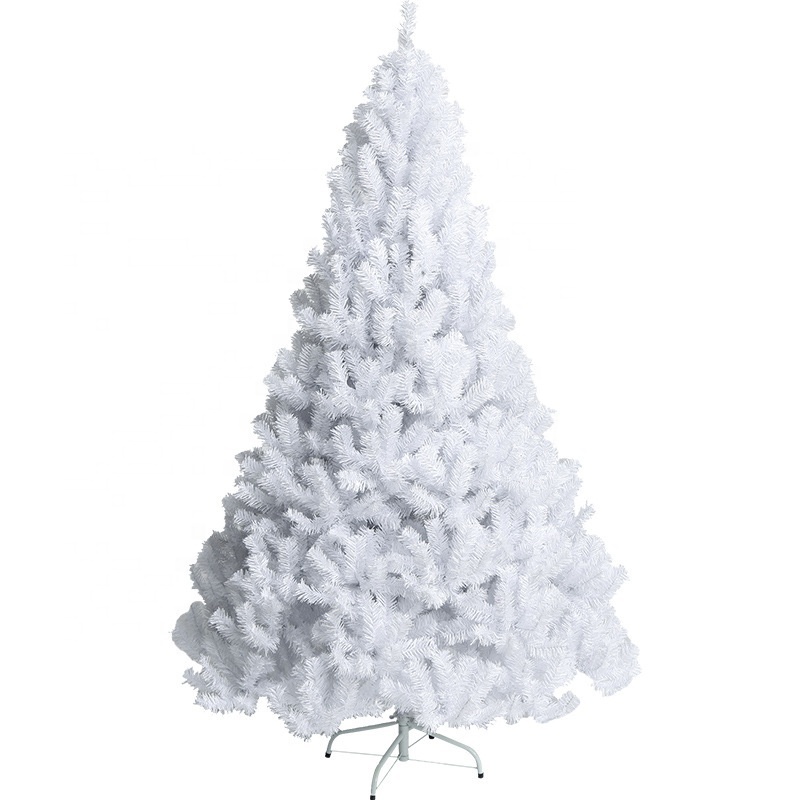 Flocking Christmas tree white encryption snow spray pencil simulation Christmas tree creative scene decoration