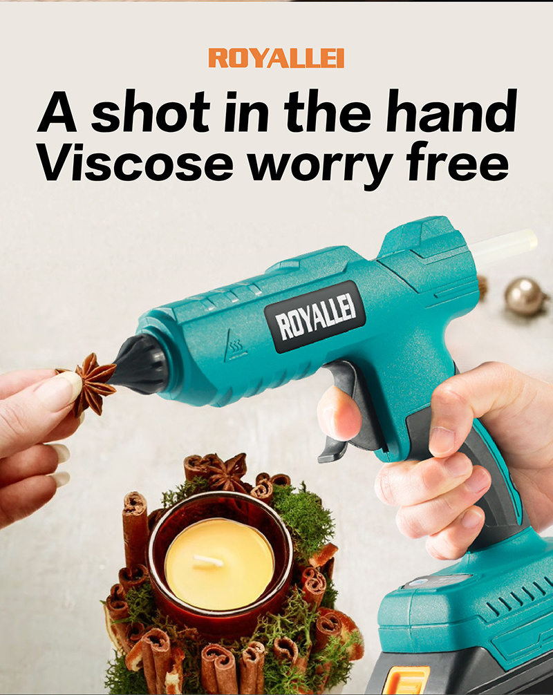 Hot melt glue gun Industrial grade high-power 200W electric glue gun Household handmade glue gun