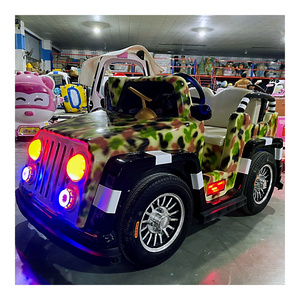 Factory Wholesale Fiberglass Jeep Car Design Indoor Kids Amusement Rides On Adult Bumper Cars For Parent-Kid Amusement Park