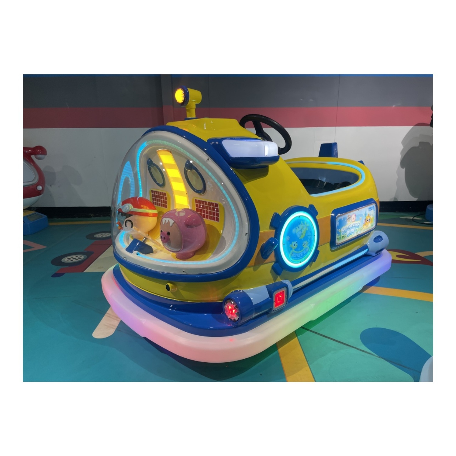 New Model ride on car Submarine Theme Electric Kids Bumper Car For Big Commercial Mall