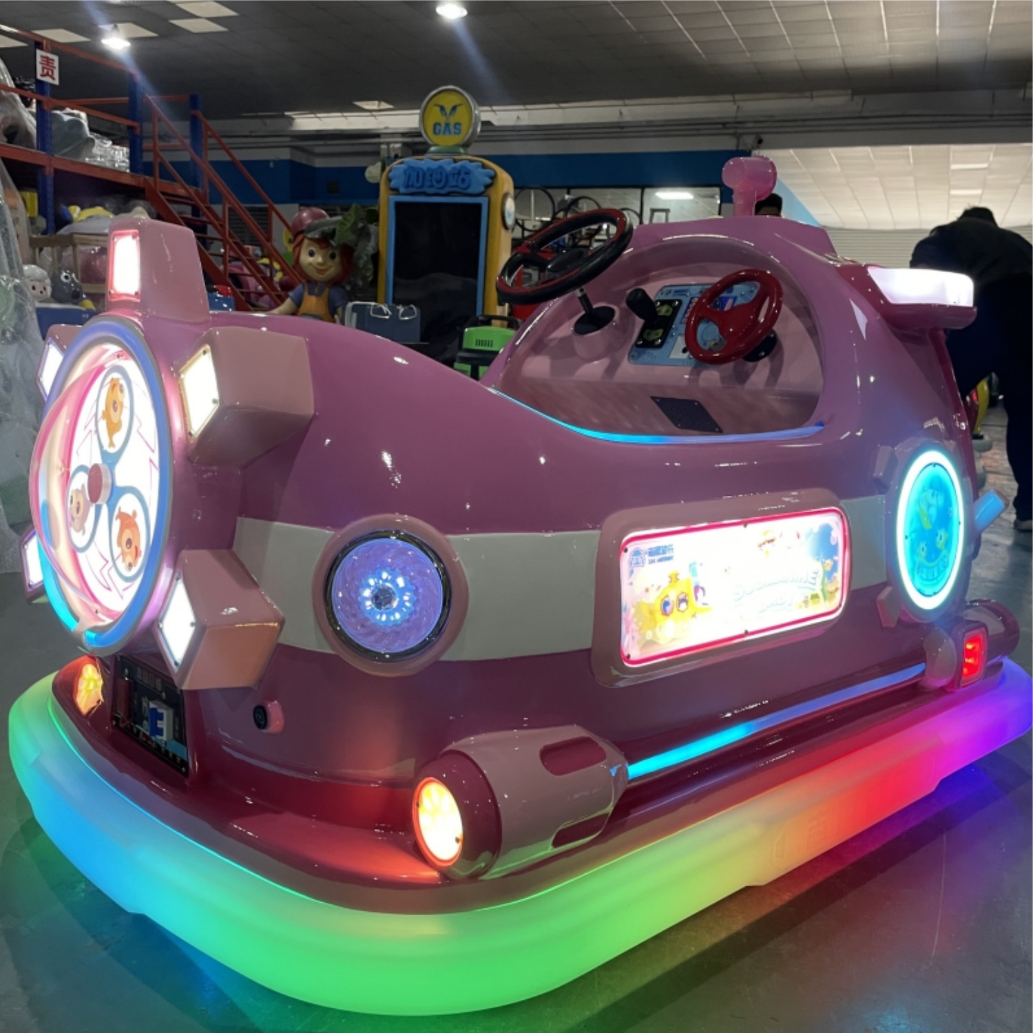 Good Profit Outdoor Amusement Park Rides Equipment Kids Electric Ride On Bumper Cars For Children And Adult