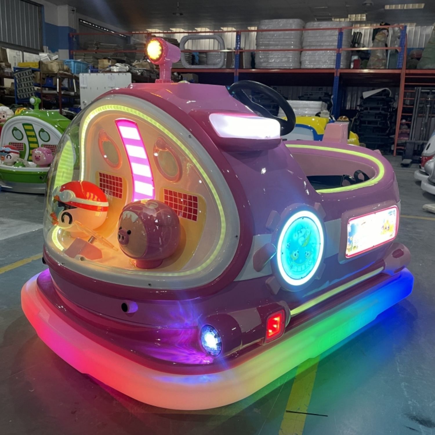 Good Profit Outdoor Amusement Park Rides Equipment Kids Electric Ride On Bumper Cars For Children And Adult