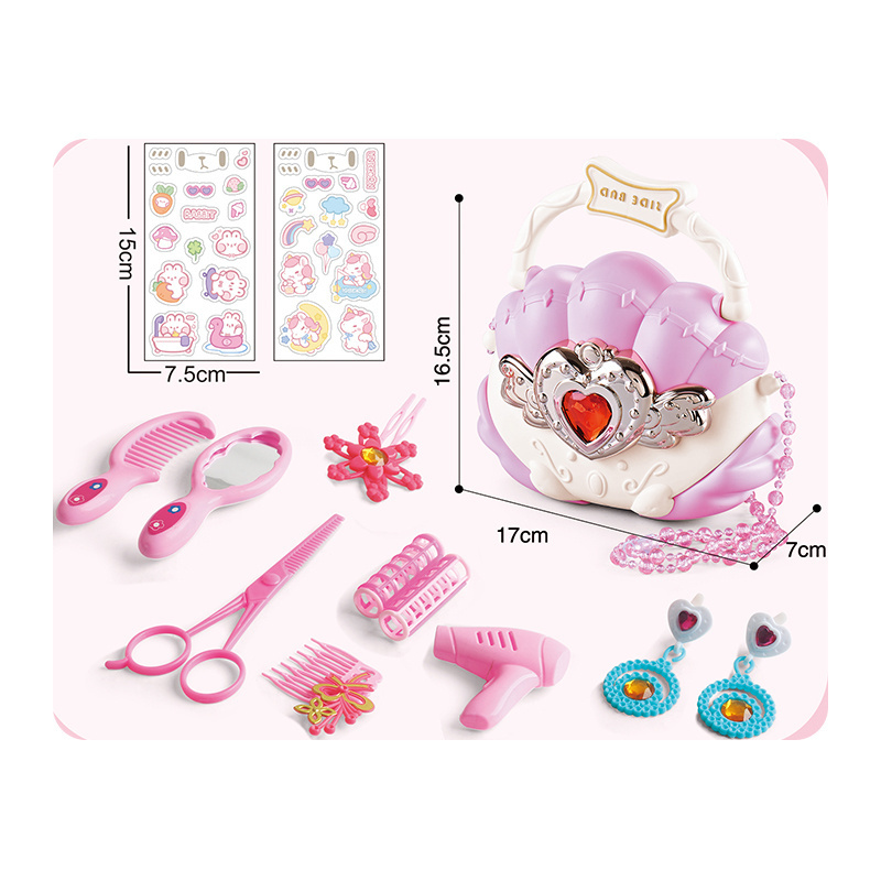 Zhiqu Girls Ornament Set for Toys Partycool Fairy Princess Baby Girls Birthday Party Plastic Crown Crown Set For Children