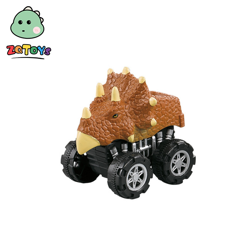 Zhiqu Toys Mouse Fox Elephant Animal Vehicles Monster Truck Play Set for Boys Girls Toddles Kids Dinosaur Cars Sedan Plastic OEM