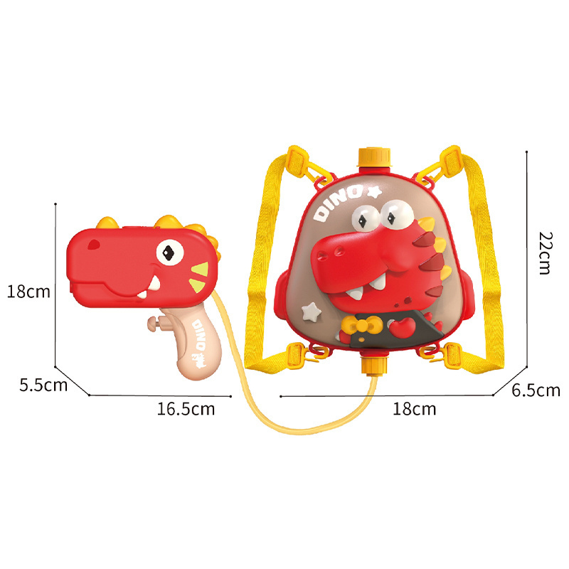 Zhiqu Cute elephant large capacity water gun backpack with tank kid summer outdoor water toy for kids best gift bath or beach