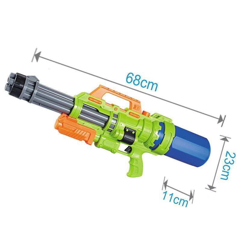 Zhiqu Toy 1540 ml Large Gatling Capacity Water Gun 68 cm long Air Pump Gun Summer High Pressure Water Gun Toy