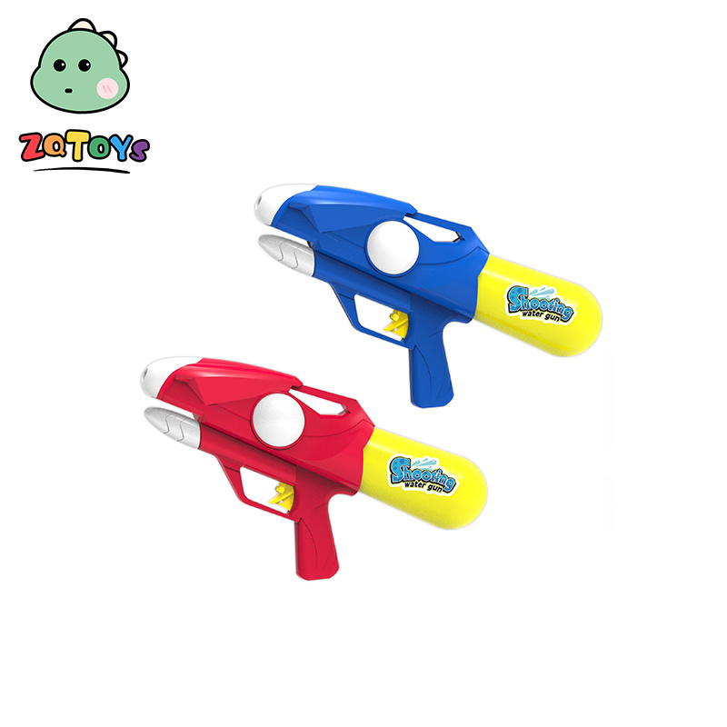 Zhiqu Toys Children's day gifts Cute Classic Summer Outdoor Water Shooting Pistol Plastic Water Injector Gun Toy for Kids