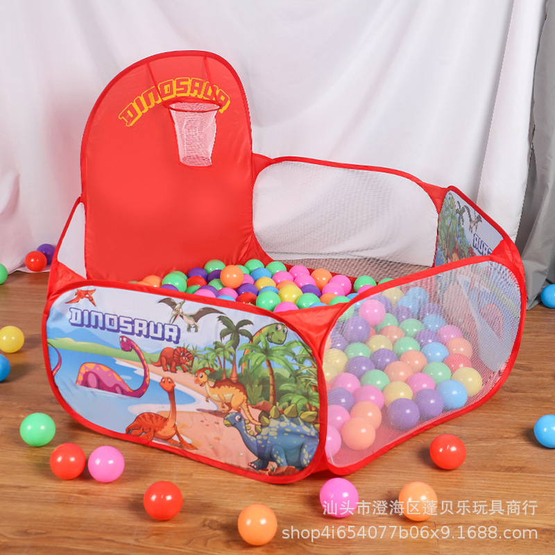 Zhiqu Toys Children's indoor outdoor portable folding small tent access ocean ball pool dollhouse Boy girl Princess Baby