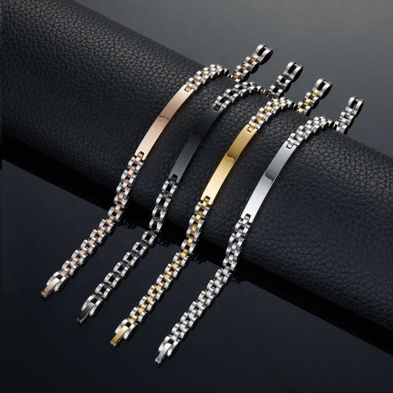 New Fashionable Stainless Steel Bracelet Watch Classic Gold PVD Plating for Weddings and Parties