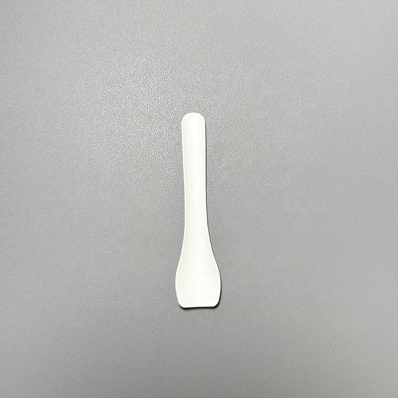 Food Grade Custom Printed Eco Friendly A95 R Paper Material  Disposable Ice Cream Paper Spoons biodegradable ice cream spoons