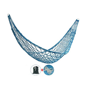 Outdoor articles cotton net hammock outdoor camping dormitory swing shaker lift chair hand woven rope ultralight hammock mesh