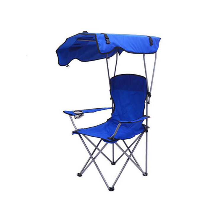 Popular Ceiling Handrail Leisure Carry Portable Fishing Folding Green Camping Outdoor Table Beach Chair With Umbrella